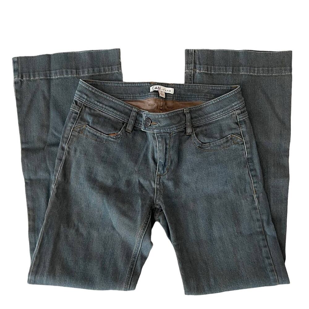 Cabi Dirty Wash Mid-rise Boot Cut 181 Jeans 4